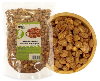 Orzechy ziemne w karmelu (1kg) - MIGOgroup