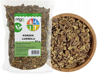 Korzeń lukrecji krojony (500g) - MIGOgroup