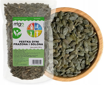 Pestka dyni prażona solona (500g) - MIGOgroup